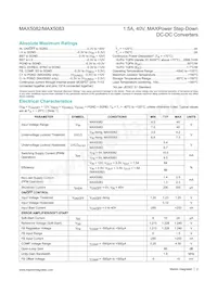 MAX5083ATE+TG104 Datasheet Page 2