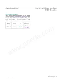 MAX5083ATE+TG104 Datasheet Page 17
