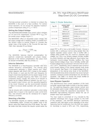 MAX5090CATE/GG8 Datasheet Page 11