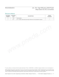 MAX5090CATE/GG8 Datasheet Page 17