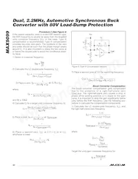 MAX5099ATJ+T Datasheet Page 22