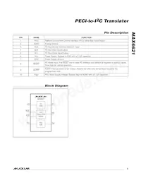MAX6621AUB+T Datasheet Page 5