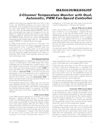MAX6639FATE+ Datasheet Page 9