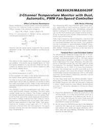 MAX6639FATE+ Datasheet Page 19