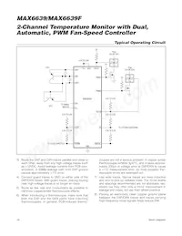 MAX6639FATE+ Datasheet Page 20
