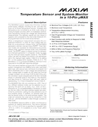 MAX6652AUB+T Datenblatt Cover