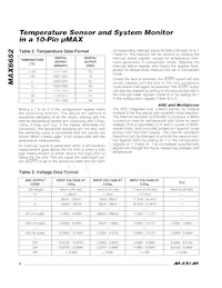 MAX6652AUB+T數據表 頁面 6