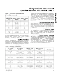 MAX6683AUB+T Datasheet Pagina 7