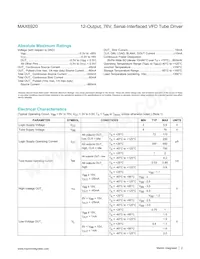 MAX6920ATP+T Datasheet Page 2