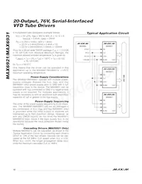 MAX6931AUI+T數據表 頁面 10