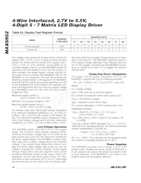 MAX6952EPL+數據表 頁面 18