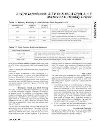 MAX6953EAX+T Datasheet Page 15