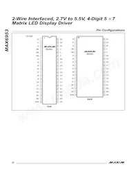 MAX6953EAX+T Datasheet Page 22