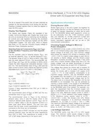 MAX6954ATL+T Datasheet Page 18