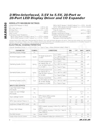 MAX6956ATL/V+T Datasheet Page 2