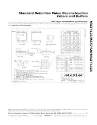 MAX7430EUB+T數據表 頁面 21