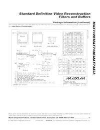 MAX7430EUB+T Datasheet Page 21