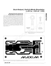 MAX743EWE+T Datasheet Page 7