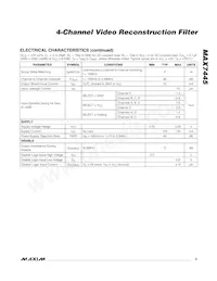 MAX7445EUD+T Datasheet Page 3