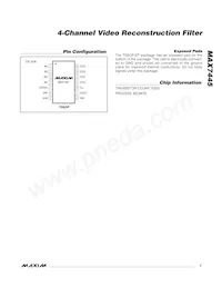 MAX7445EUD+T Datasheet Page 7