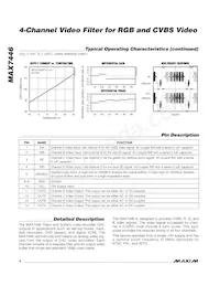 MAX7446EUD+T Datasheet Page 4