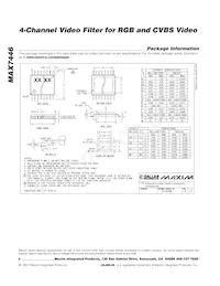 MAX7446EUD+T Datasheet Page 6