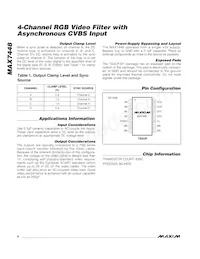 MAX7448EUD+T Datasheet Page 6