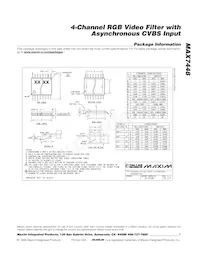 MAX7448EUD+T Datasheet Page 7