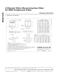 MAX7449EUD+T Datasheet Page 6