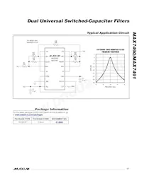 MAX7491CEE+T Datasheet Page 17