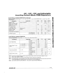 MAX759CWE+T Datasheet Page 3