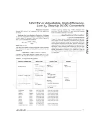 MAX761CSA+T Datasheet Page 11