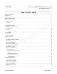 MAX77827BEWC+ Datasheet Pagina 2