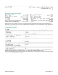 MAX77827BEWC+ Datasheet Page 6