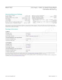 MAX77827BEWC+ Datasheet Pagina 6