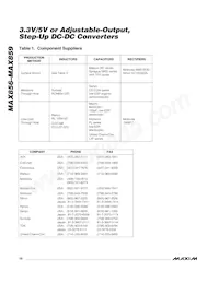 MAX856CUA+T Datasheet Page 10