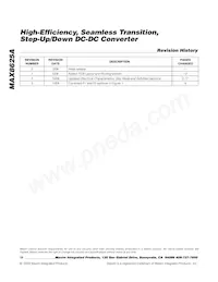 MAX8625AETD+T Datasheet Pagina 16