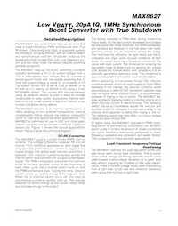 MAX8627ETD+T Datasheet Page 9