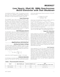 MAX8627ETD+T Datasheet Page 11
