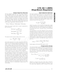 MAX8654ETX+T Datasheet Page 13