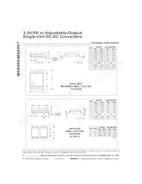 MAX867EUA+T Datasheet Page 12