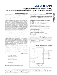 MAX8686ETL+T Datasheet Cover