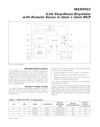 MAX8952BEWE+T Datasheet Page 11