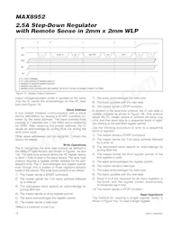 MAX8952BEWE+T Datasheet Page 18