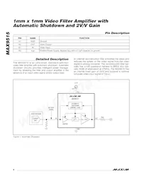 MAX9515ABS+T Datasheet Page 6