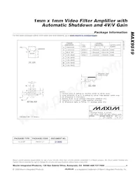 MAX9519ARS+T Datasheet Pagina 9