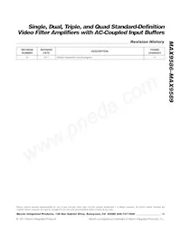 MAX9586AZK+T Datasheet Page 19