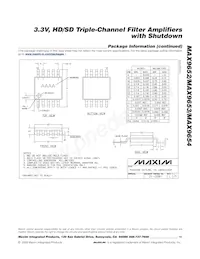 MAX9654AUB+T數據表 頁面 15
