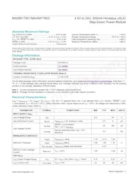 MAXM17901AMB+ Datenblatt Seite 2