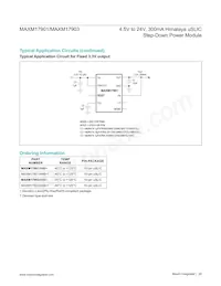 MAXM17901AMB+ 데이터 시트 페이지 20